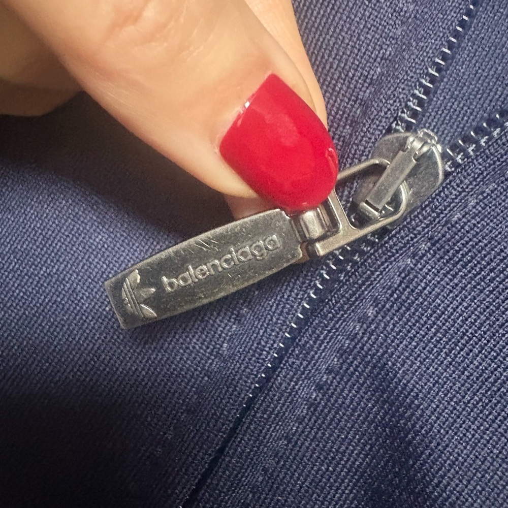 Authentic Balenciaga/Adidas Navy Jacket - Picture 8 of 8